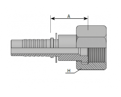 ĐẦU BẤM ỐNG THỦY LỰC HỆ REN ORFS THẲNG - CONG 90° - CONG 45°