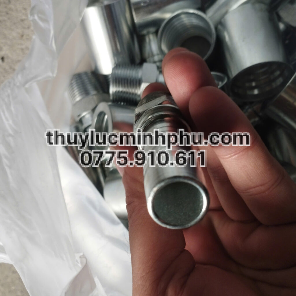 Đầu nối thủy lực 3/4 inch - 3/4 inch BSPT ren ngoài